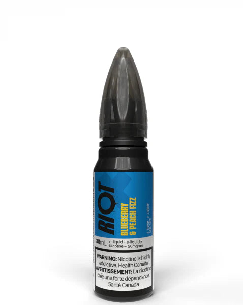 BLUEBERRY PEACH FIZZ by RIOT X SALT (30mL)