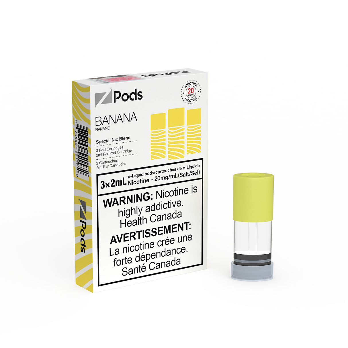 Banana - Z PODS 3pk PODS - 6mL