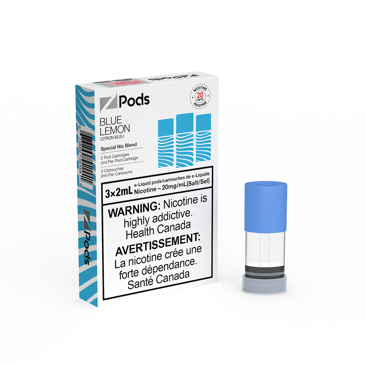 Blue Lemon - Z PODS 3pk PODS - 6mL