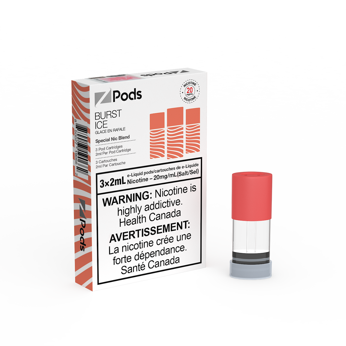 Burst Ice - Z PODS 3pk PODS - 6mL