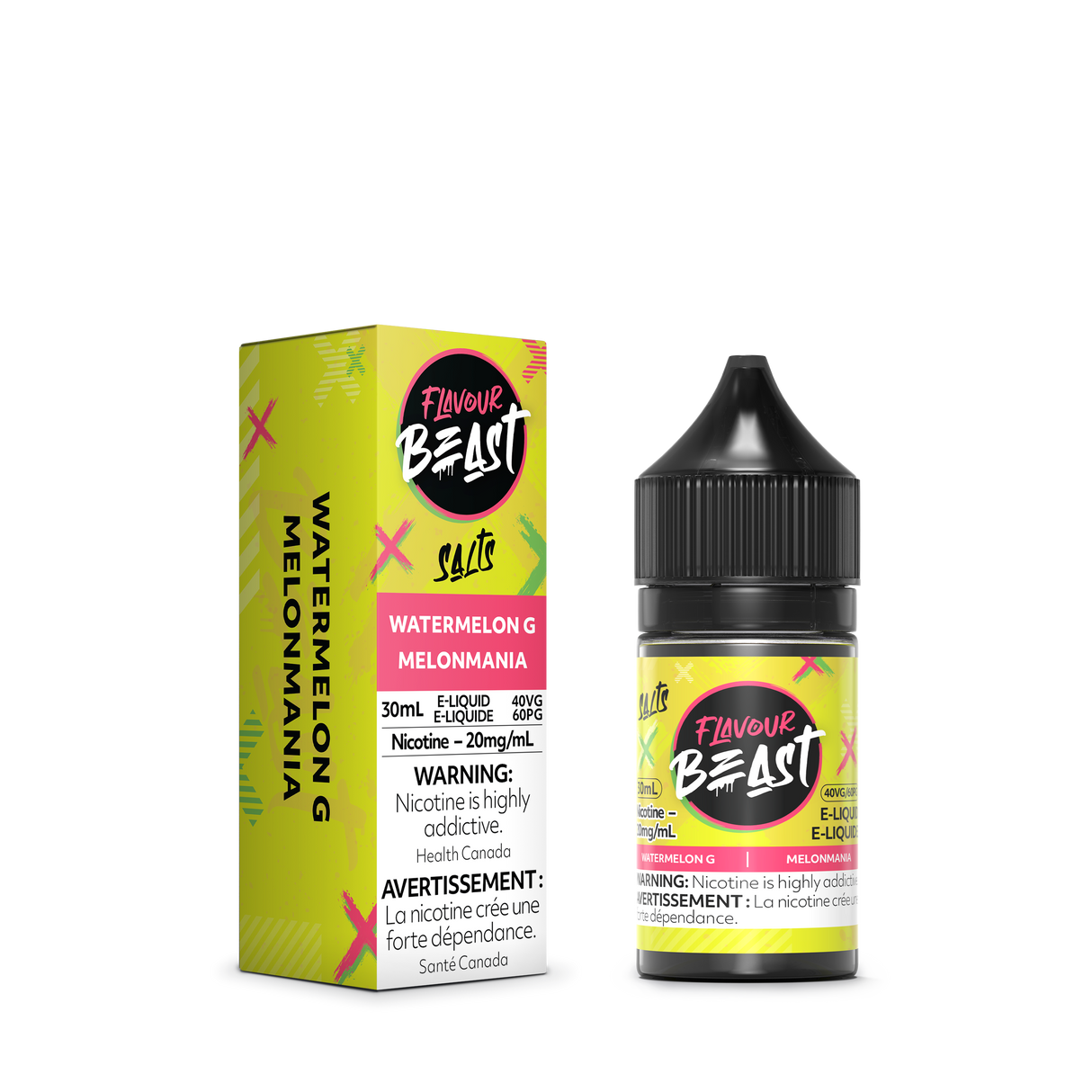 WATERMELON G by FLAVOUR BEAST SALT (30mL)