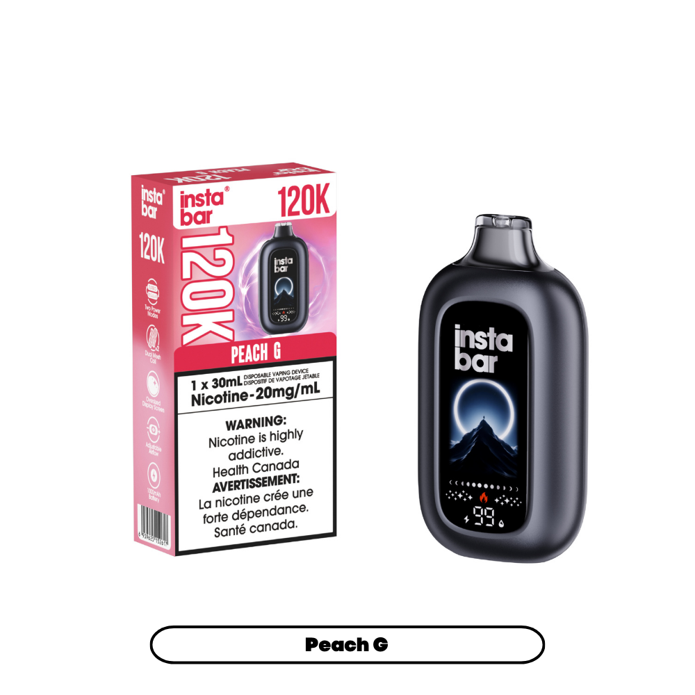 Peach G by INSTA BAR 120K - 30mL