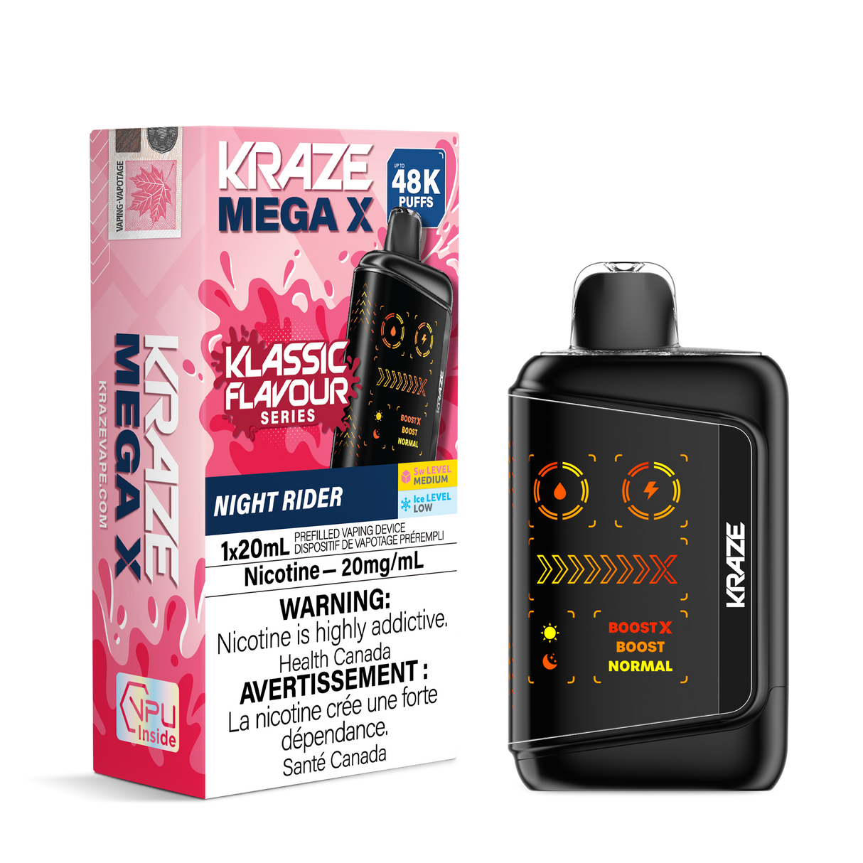 Night Rider - KRAZE MEGA X KLASSIC 48K - 20mL