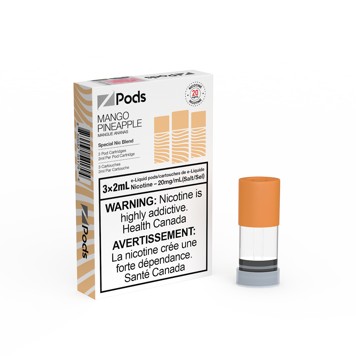 Mango Pineapple - Z PODS 3pk PODS - 6mL