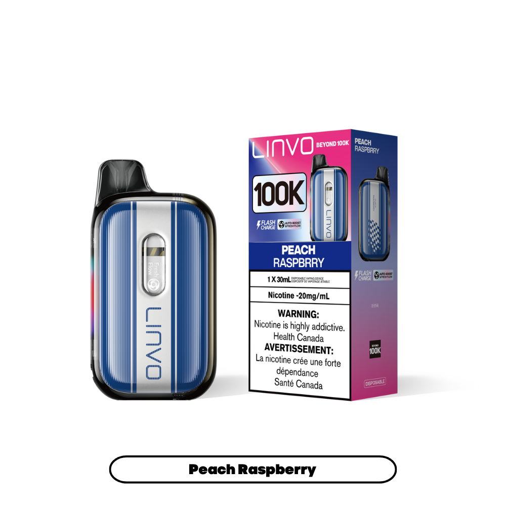 Peach Raspberry - LINVO BEYOND 100k - 30mL