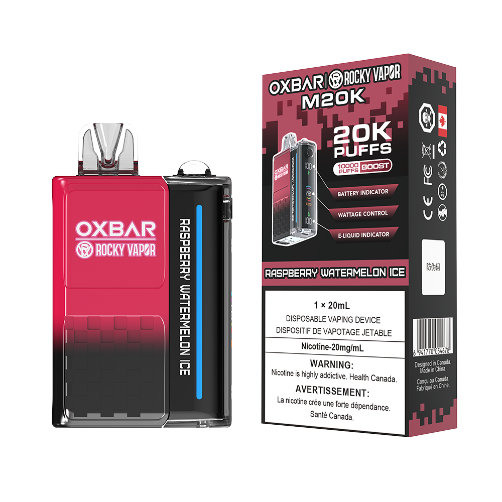 Raspberry Watermelon Ice - OXBAR M20K - 20mL
