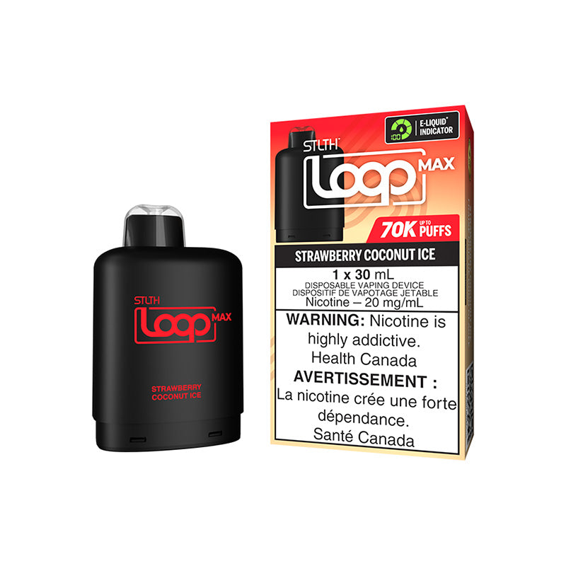Strawberry Coconut Ice - STLTH LOOP MAX 70K - 30mL