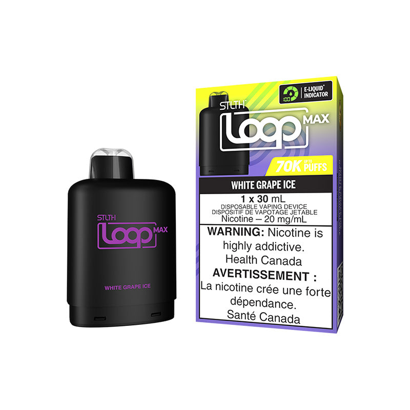 White Grape Ice - STLTH LOOP MAX 70K - 30mL