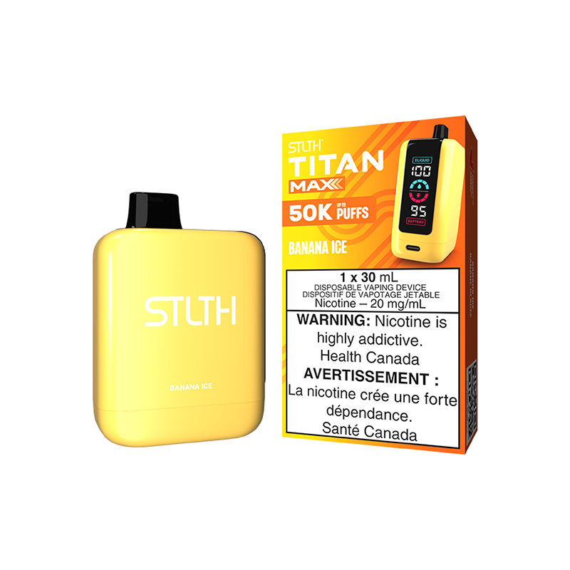 Banana Ice - STLTH TITAN MAX 50K - 30mL