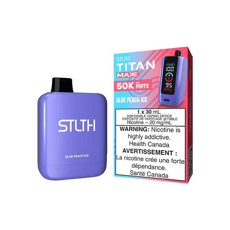 Blue Peach Ice - STLTH TITAN MAX 50K - 30mL