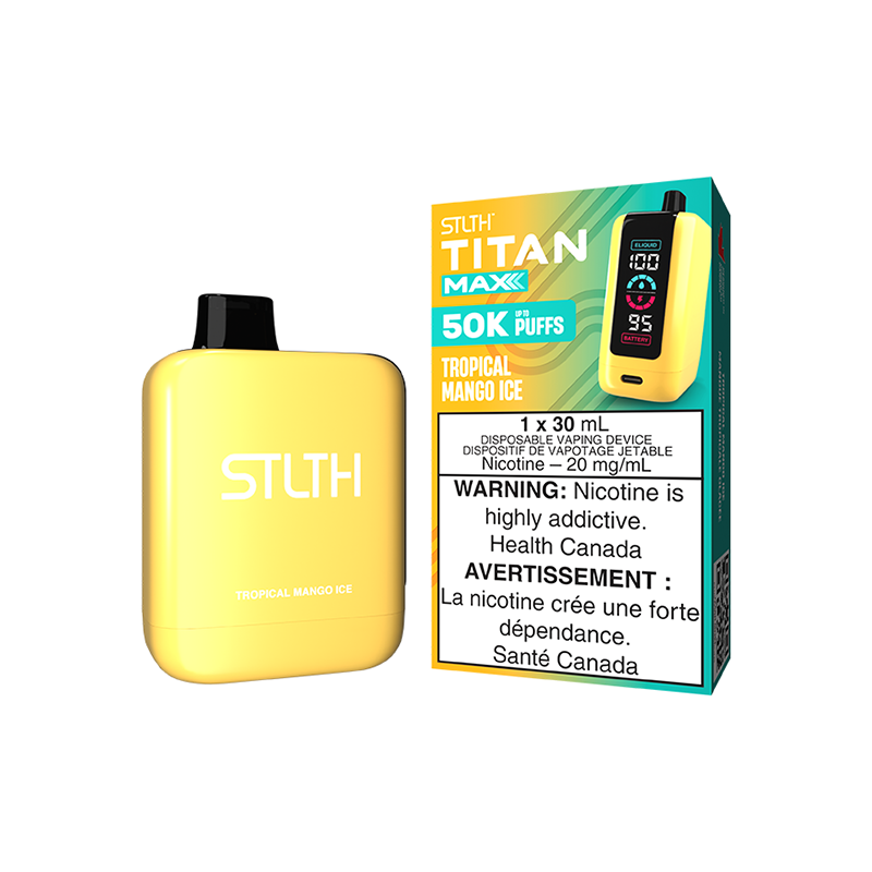 Tropical Mango Ice - STLTH TITAN MAX 50K - 30mL