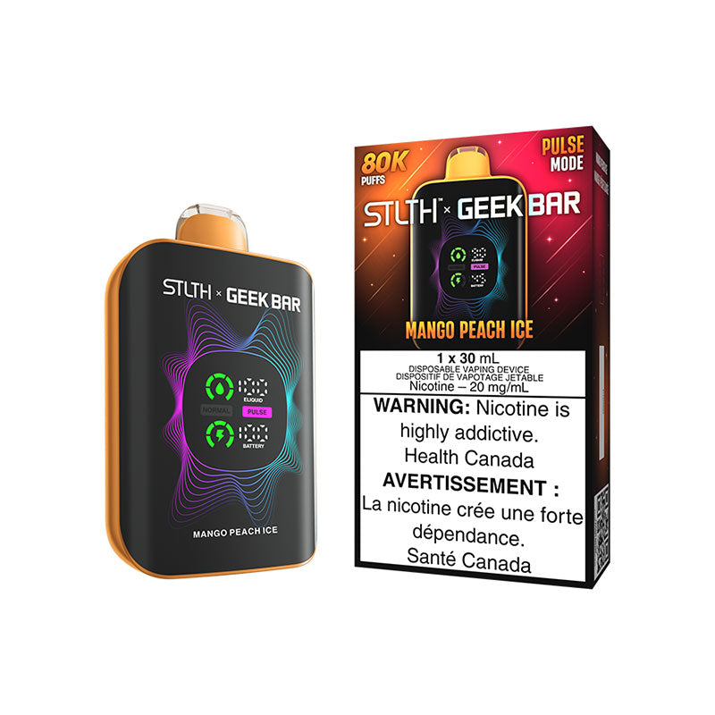Mango Peach Ice - STLTH x GEEK BAR 80K - 30mL