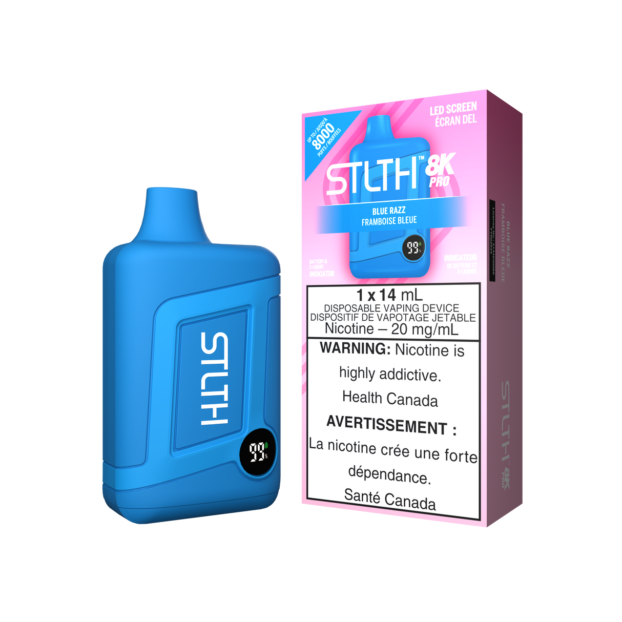 Blue Razz - STLTH BOX 8K PRO - 14mL