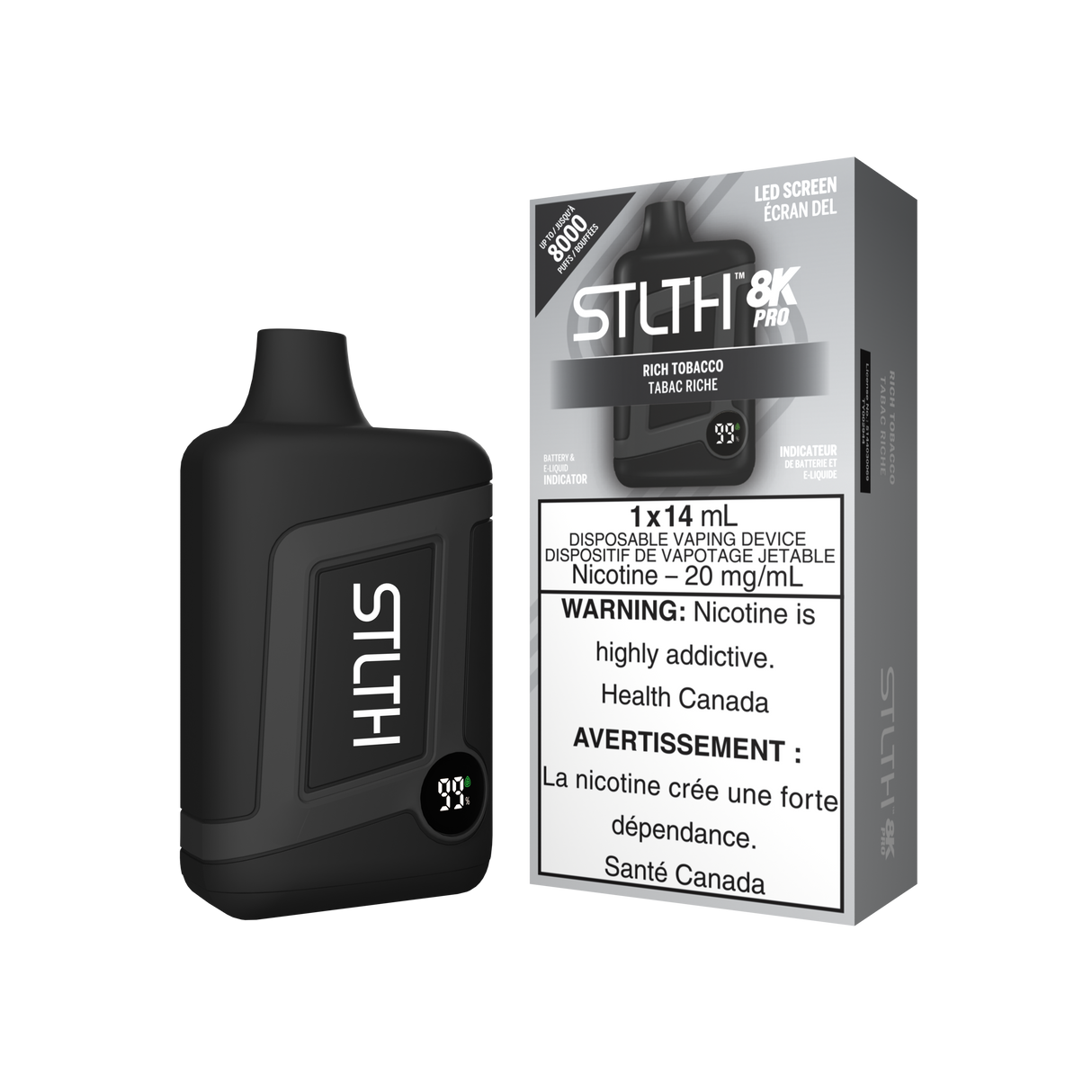 Rich Tobacco - STLTH BOX 8K PRO - 14mL