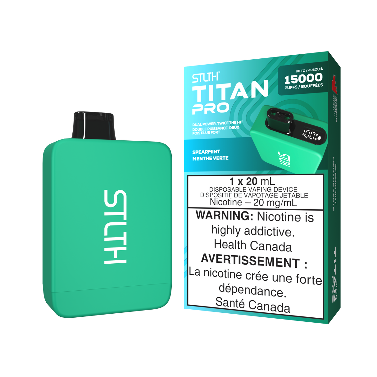 Spearmint - STLTH TITAN PRO 15K - 20mL