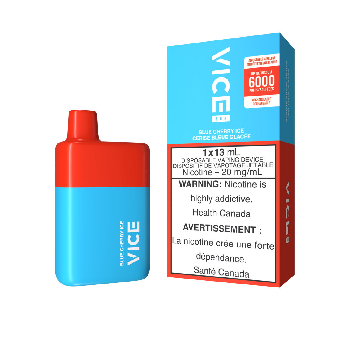 Blue Cherry Ice - VICE BOX 6K - 13mL