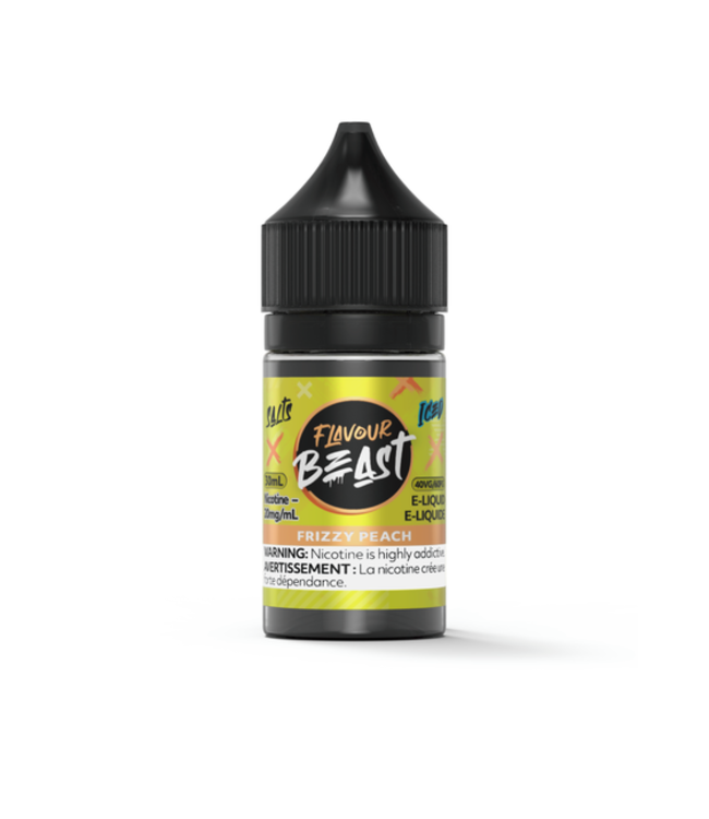 FRIZZY PEACH ICED by FLAVOUR BEAST SALT (30mL)
