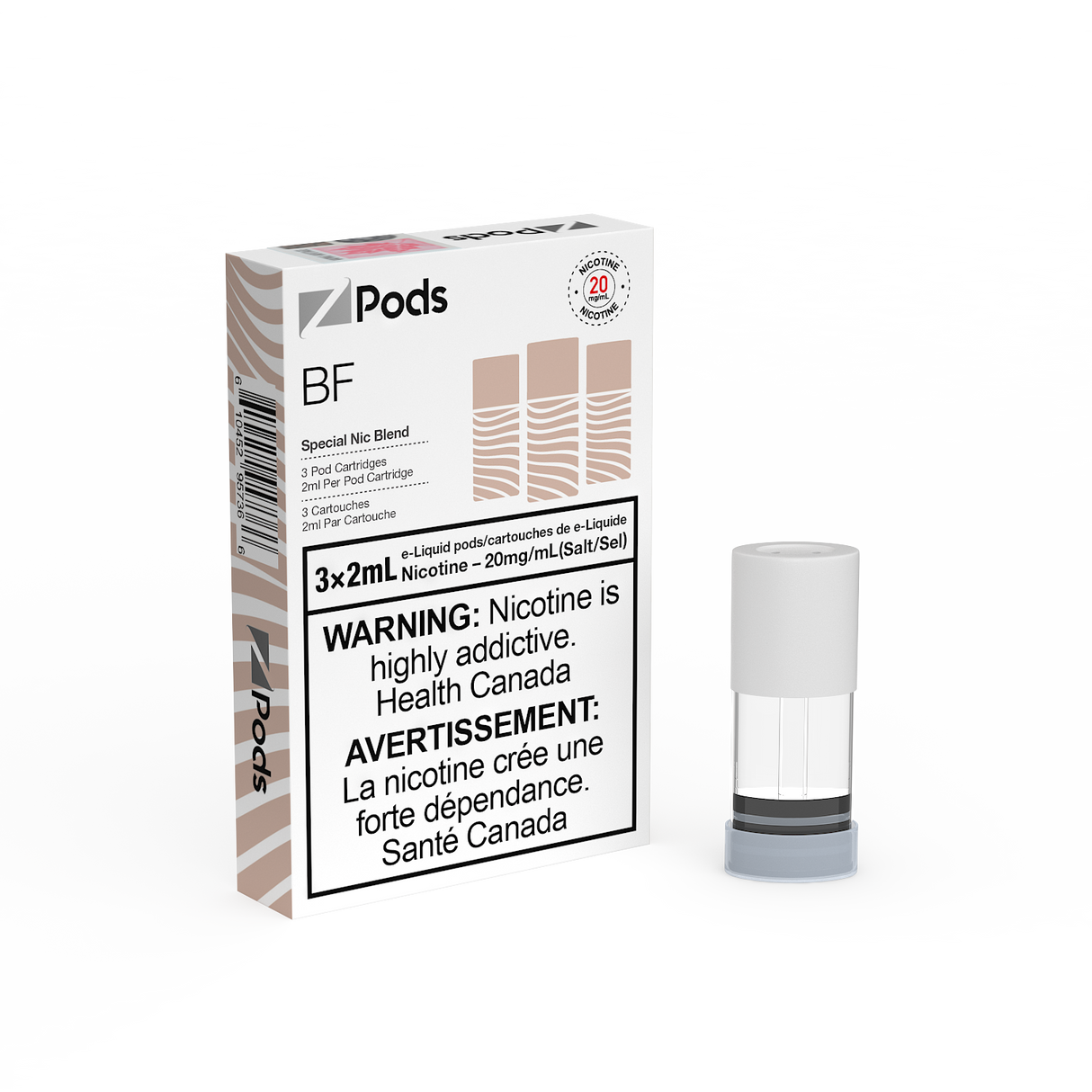 BF -  Z PODS 3pk PODS - 6mL