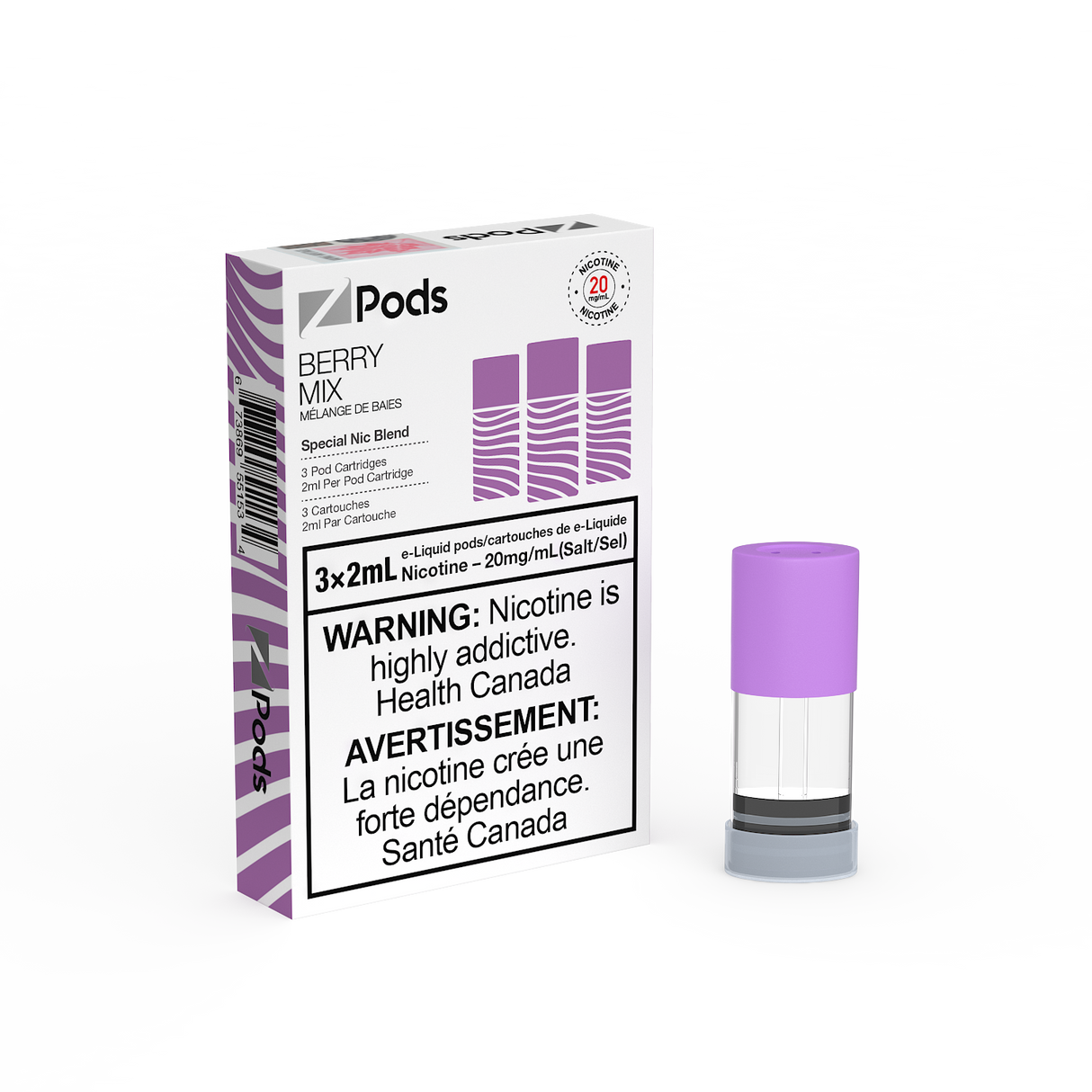 Berry Mix -  Z PODS 3pk PODS - 6mL