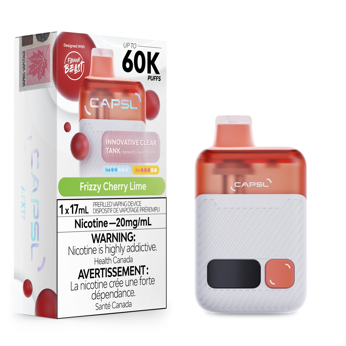 Frizzy Cherry Lime - CAPSL AFX17 60K - 17mL