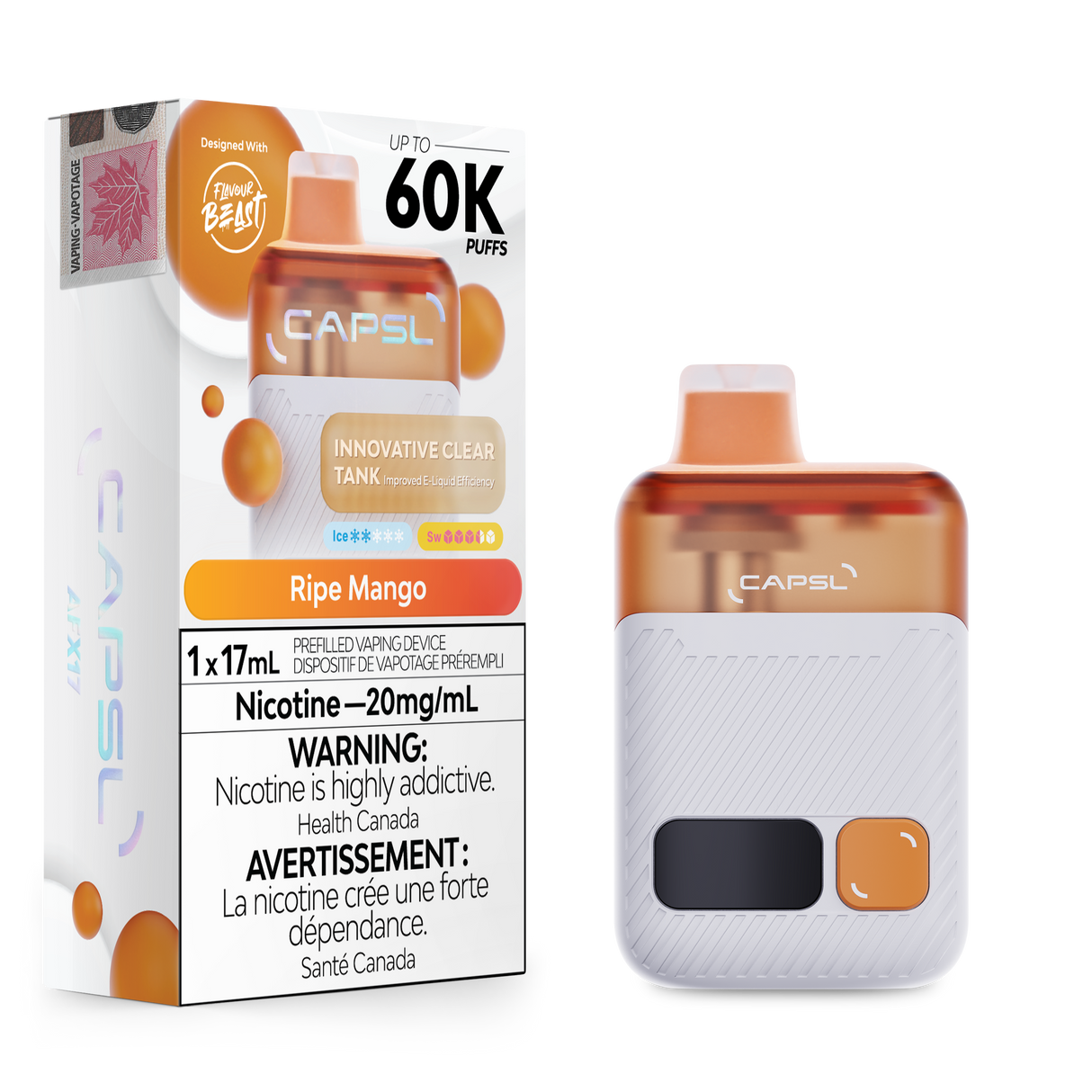 Ripe Mango - CAPSL AFX17 60K - 17mL