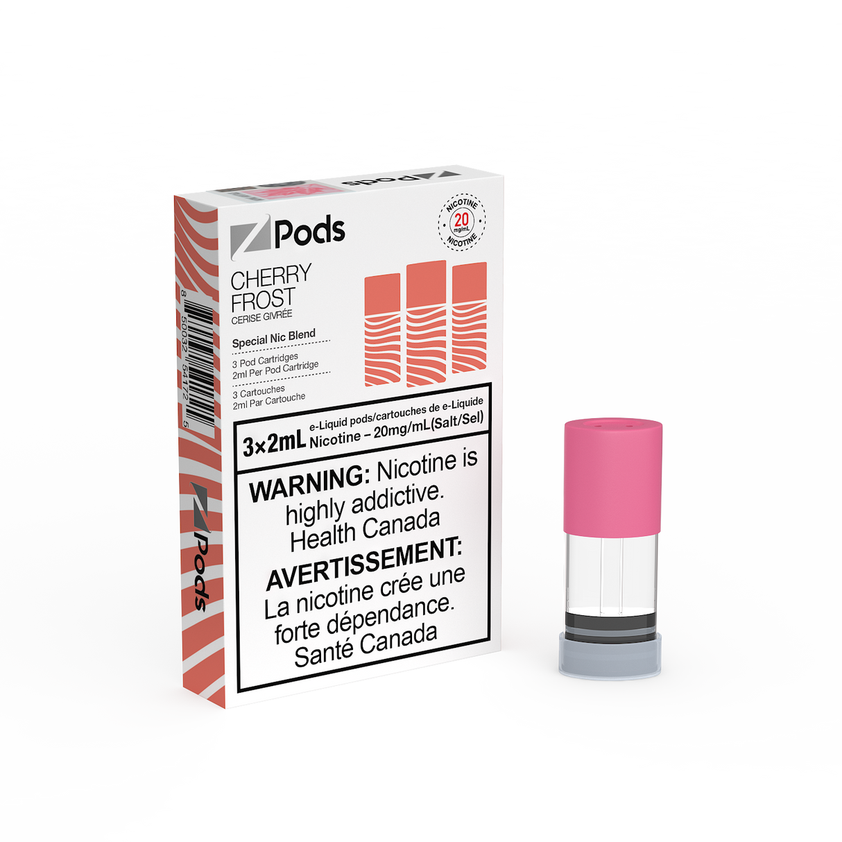 Cherry Frost -  Z PODS 3pk PODS - 6mL