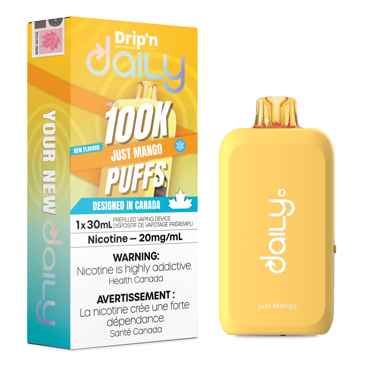 Just Mango - DRIP'N DAILY 100K by ENVI - 30mL