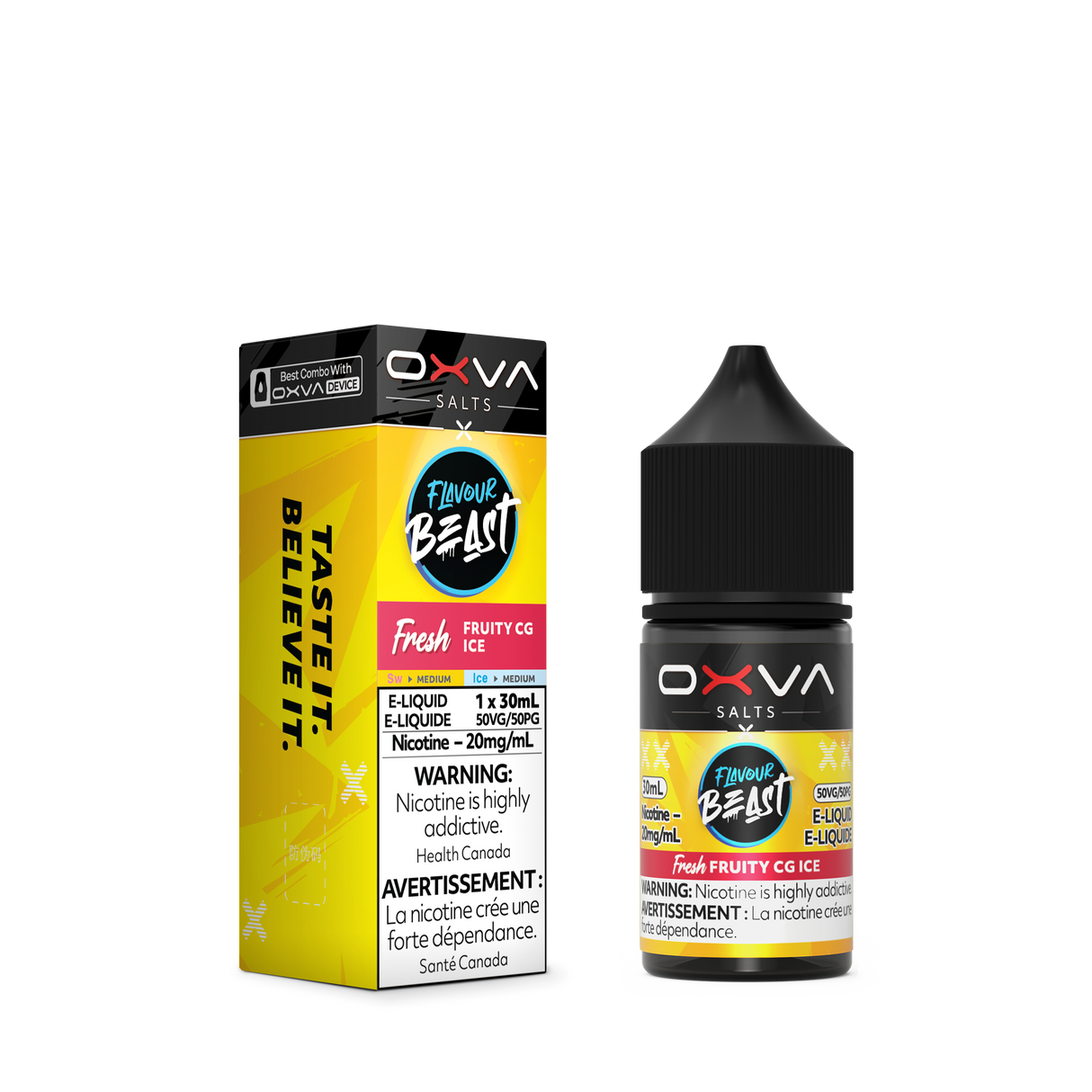 Fresh Fruity CG Ice by Flavour Beast x OXVA (30mL)