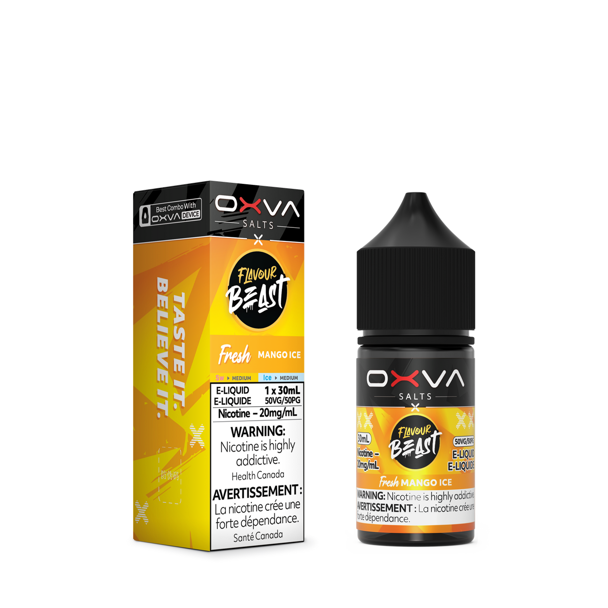 Fresh Mango Ice by Flavour Beast x OXVA (30mL)