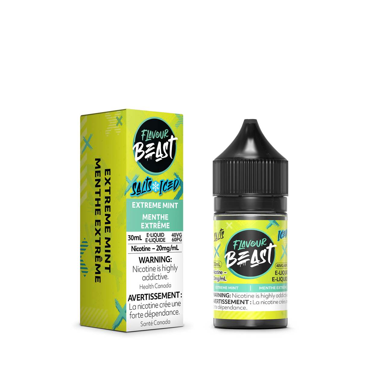 EXTREME MINT ICED by FLAVOUR BEAST SALT (30mL)