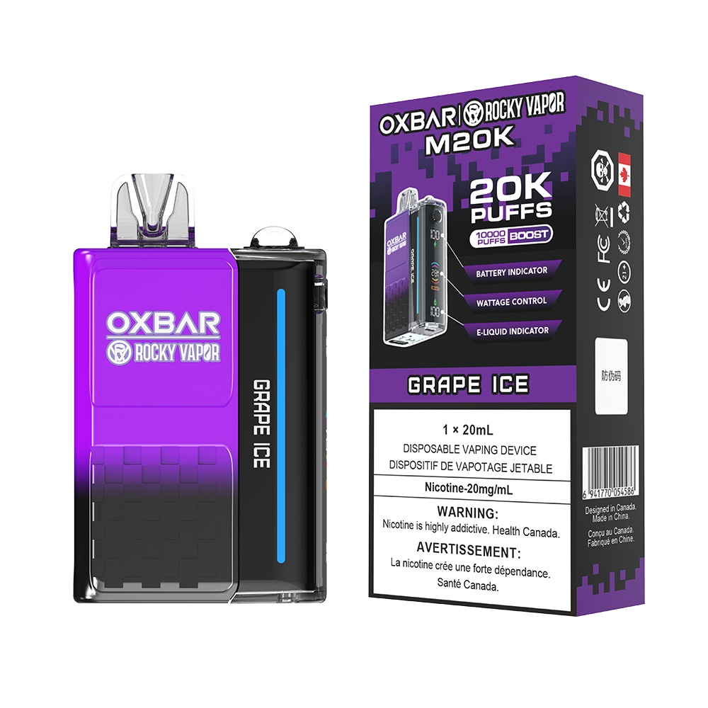 Grape Ice - OXBAR M20K - 20mL