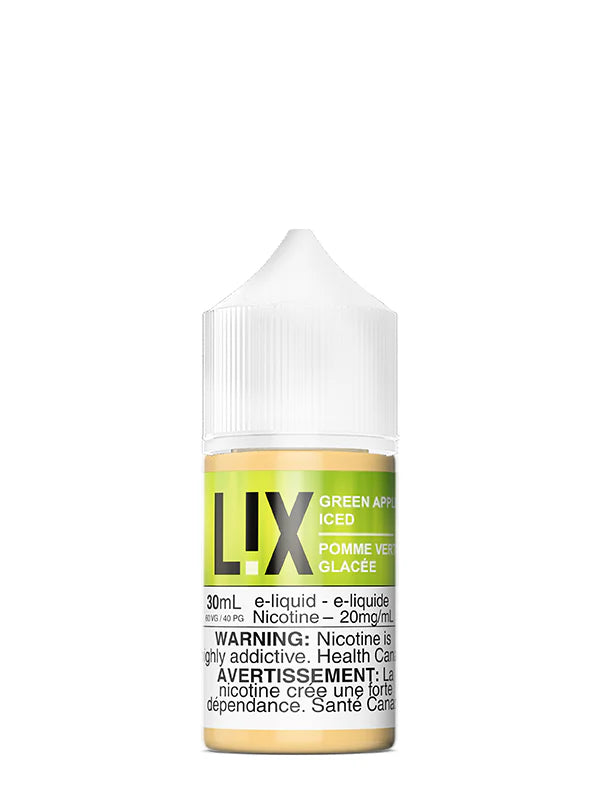 GREEN APPLE ICED by L!X SALT (30mL)