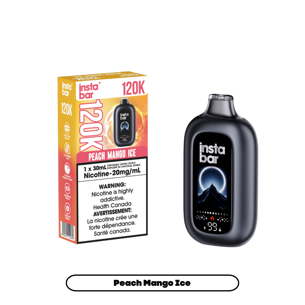 Peach Mango lce by INSTA BAR 120K - 30mL
