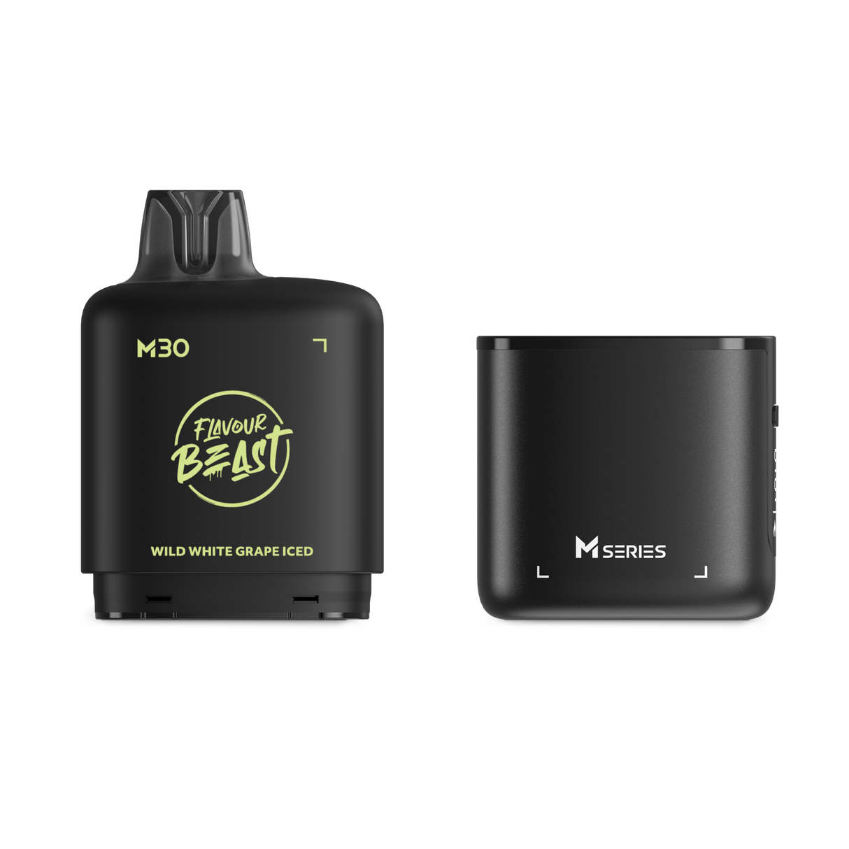 Wild White Grape Iced - LEVEL X FLAVOUR BEAST M30 120K STARTER KIT - 30mL