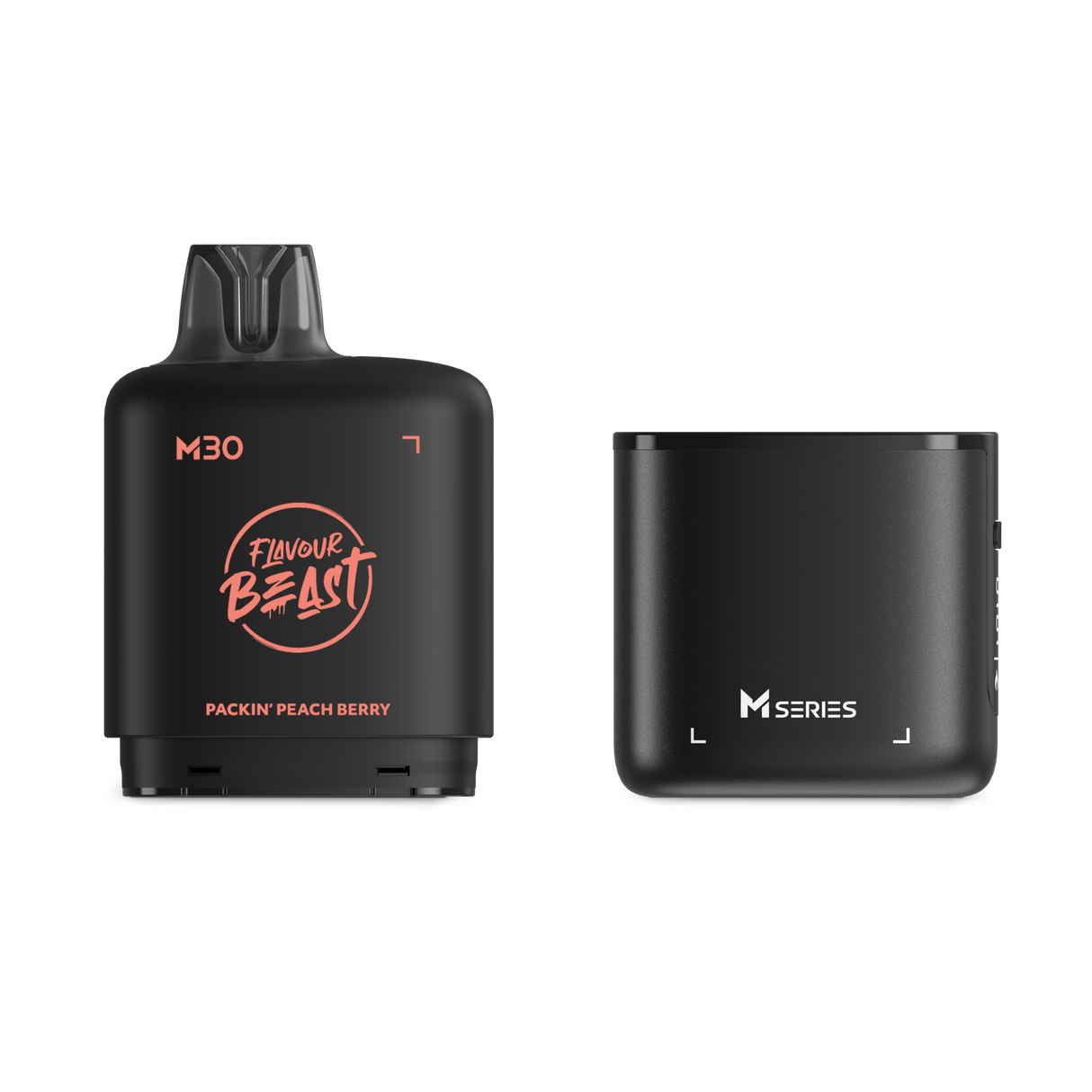 Packin' Peach Berry - LEVEL X FLAVOUR BEAST M30 120K STARTER KIT - 30mL