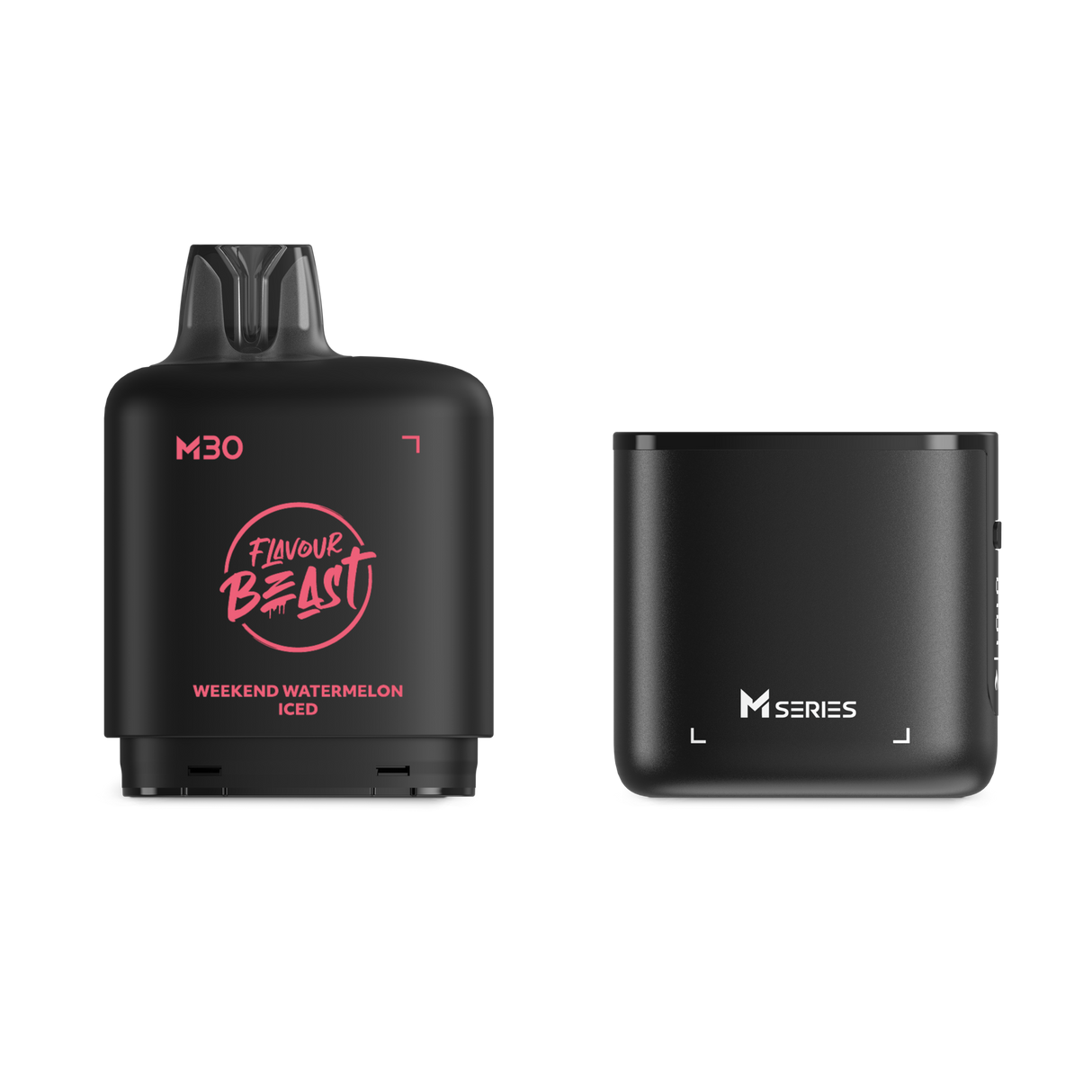 Weekend Watermelon Iced - LEVEL X FLAVOUR BEAST M30 120K STARTER KIT - 30mL