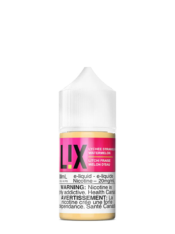 LYCHEE STRAWBERRY WATERMELON by L!X SALT (30mL)