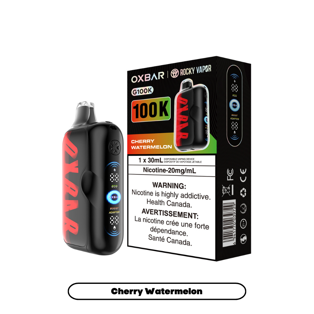 Cherry Watermelon by OXBAR x ROCKY VAPOR G100K - 30mL