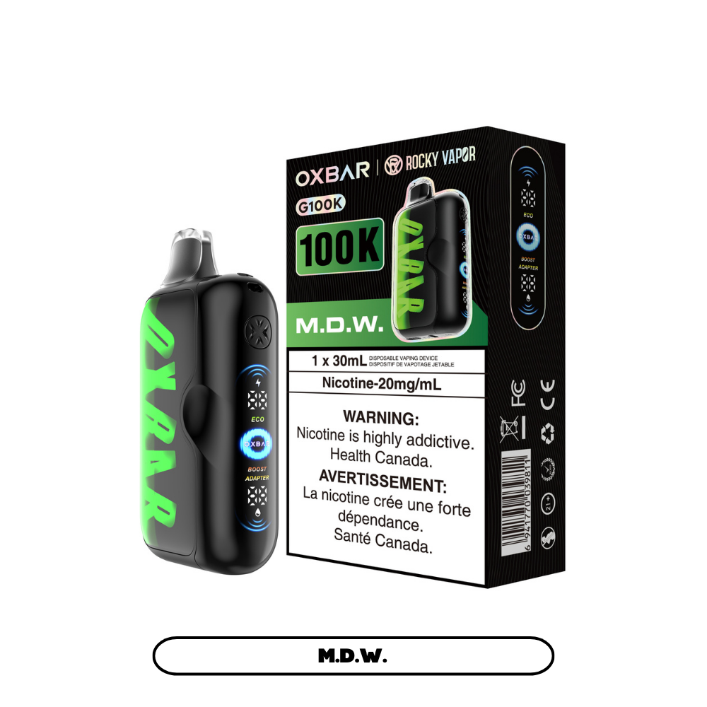 M.D.W. by OXBAR x ROCKY VAPOR G100K - 30mL