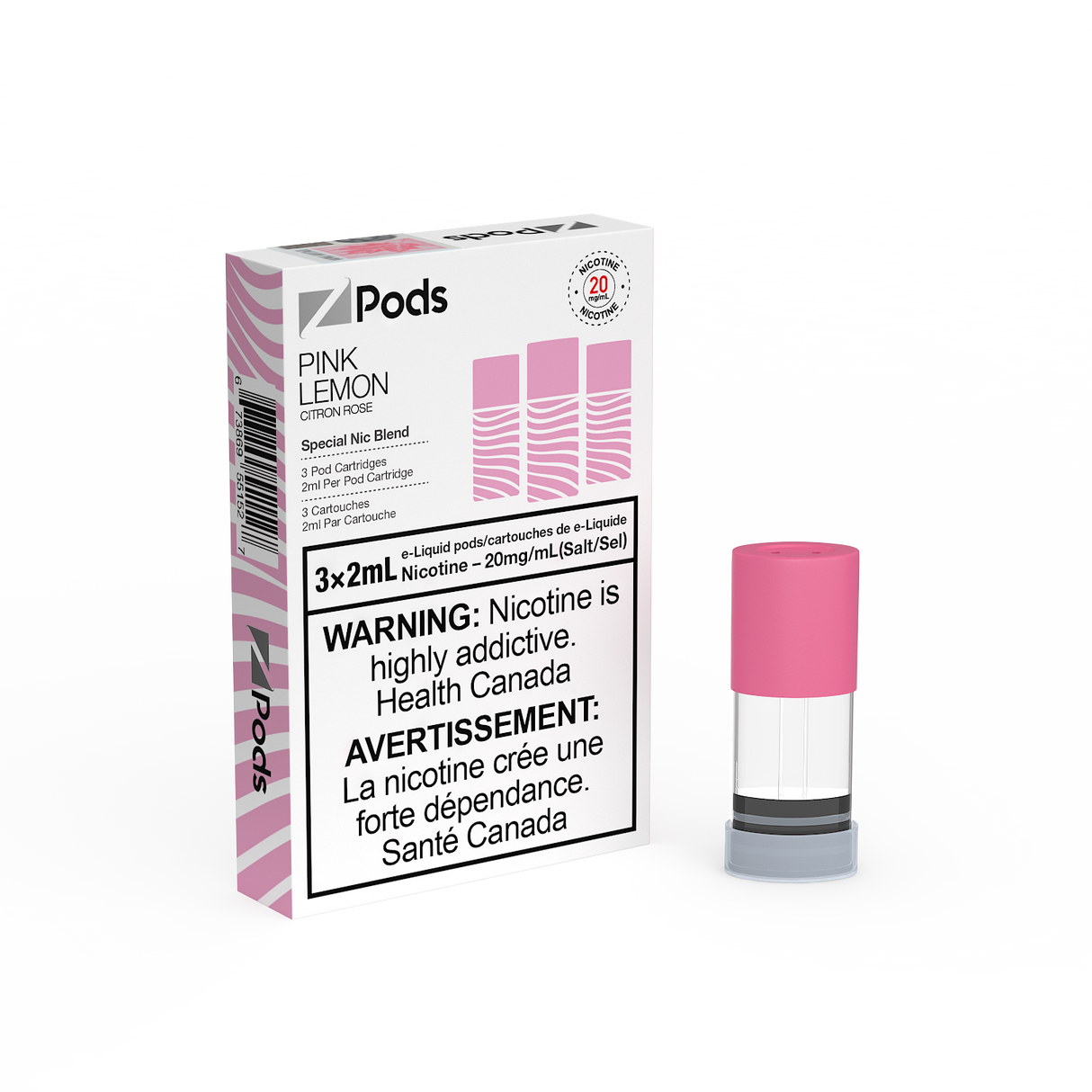 Pink Lemon -  Z PODS 3pk PODS - 6mL