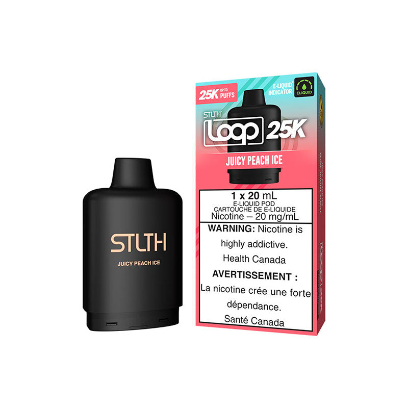 Juicy Peach Ice - STLTH LOOP 2 25K - 20ml