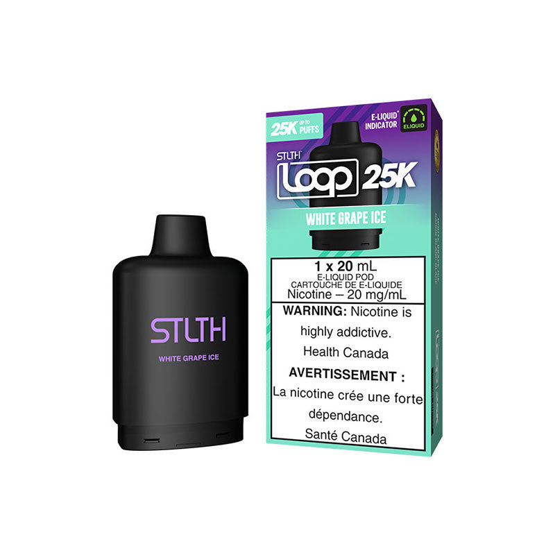 White Grape Ice - STLTH LOOP 2 25K - 20ml