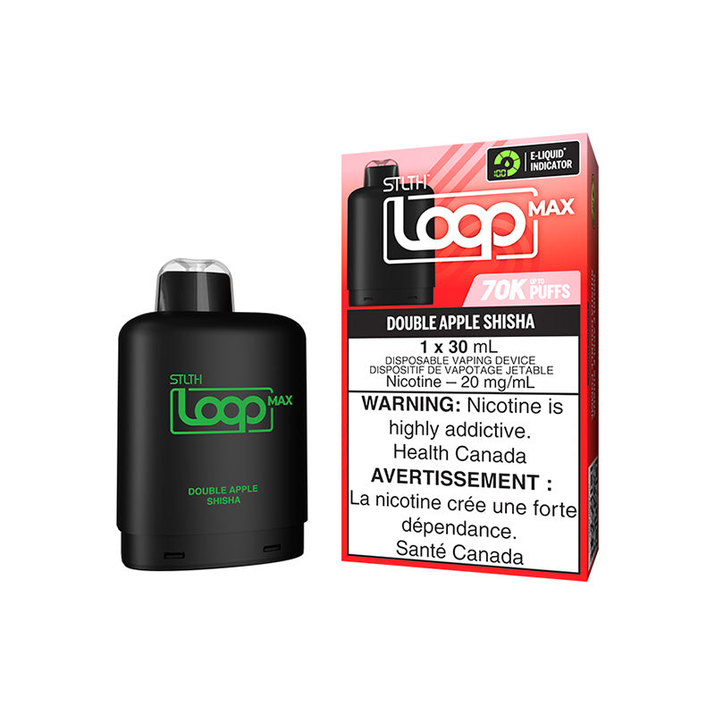 Double Apple Shisha - STLTH LOOP MAX 70K - 30mL
