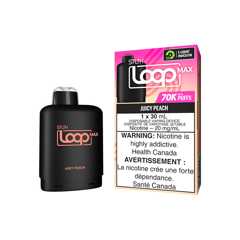 Juicy Peach - STLTH LOOP MAX 70K - 30mL