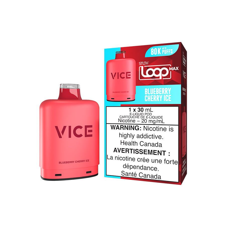 Blueberry Cherry Ice - STLTH LOOP MAX X VICE 80K - 30mL