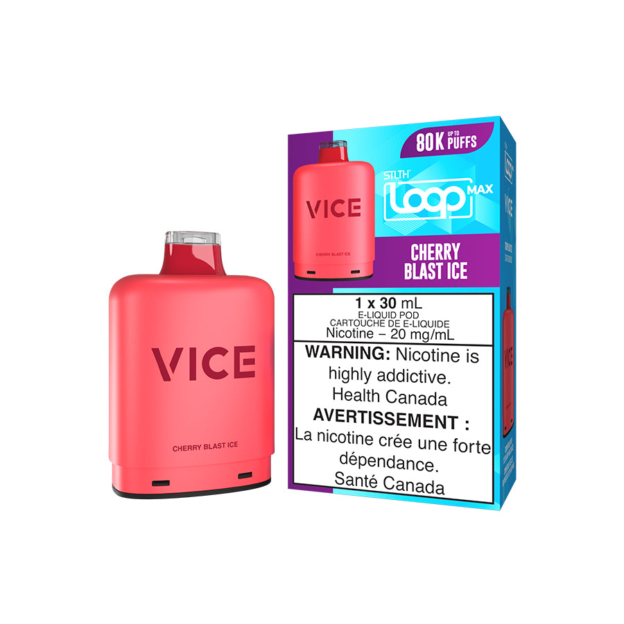 Cherry Blast Ice - STLTH LOOP MAX X VICE 80K - 30mL
