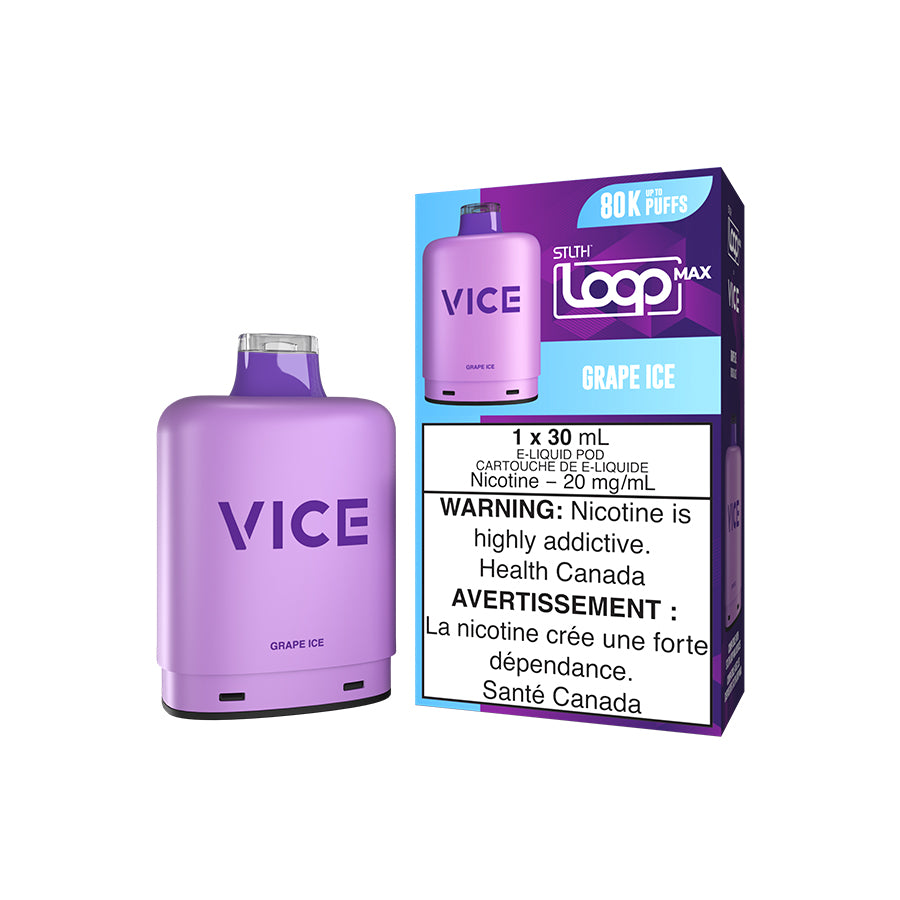 Grape Ice - STLTH LOOP MAX X VICE 80K - 30mL