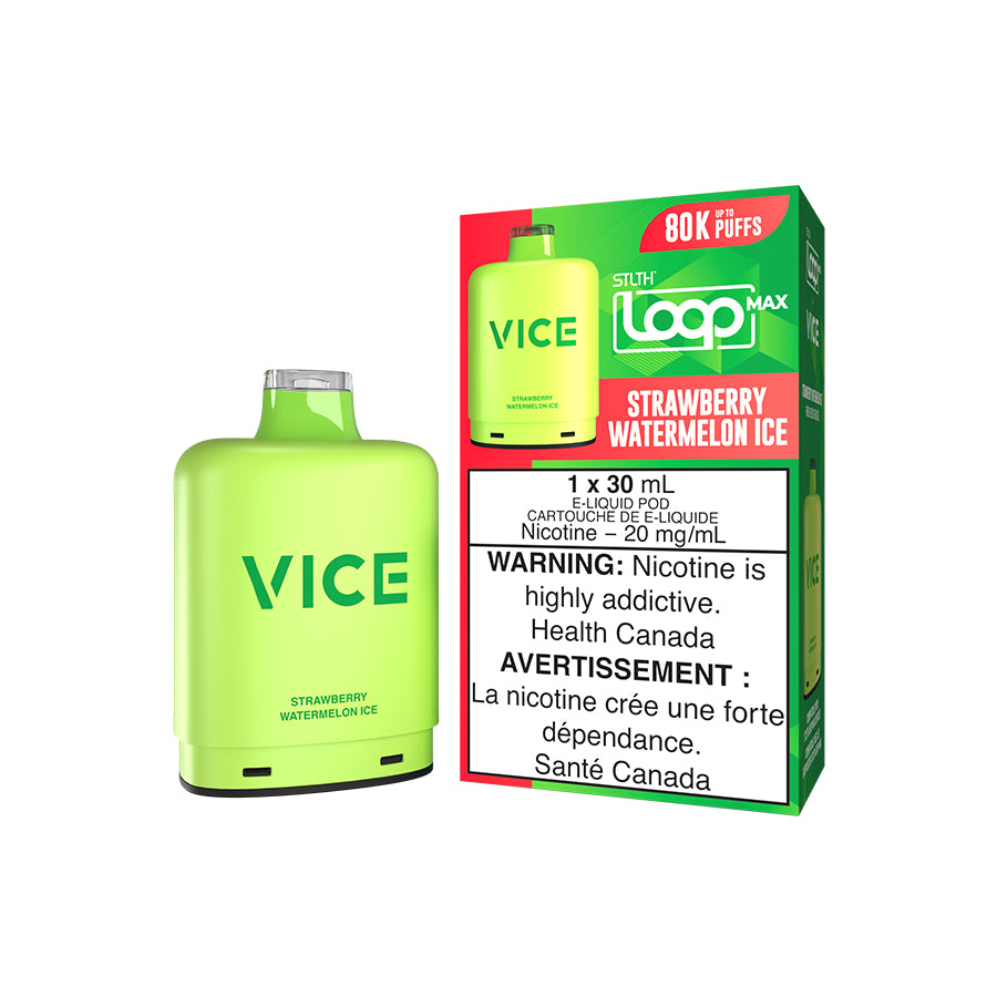 Strawberry Watermelon Ice - STLTH LOOP MAX X VICE 80K - 30mL