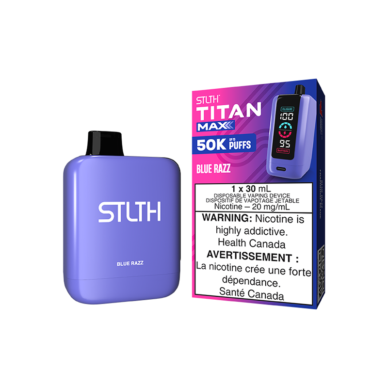 Blue Razz - STLTH TITAN MAX 50K - 30mL