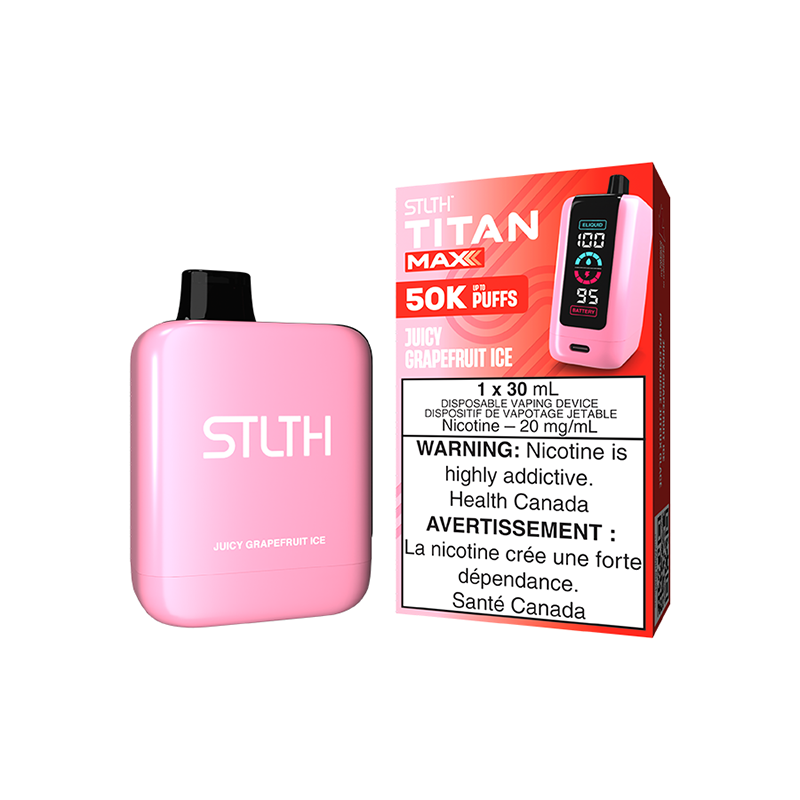 Juicy Grapefruit Ice - STLTH TITAN MAX 50K - 30mL